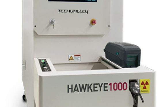 Prodej první rentgenové počítačky součástek HAWKEYE1000