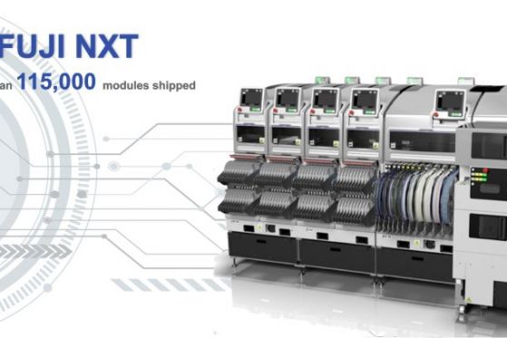 Úspěšná série NXT osazovacích strojů od Fuji: Přes 115 000 modulů expedováno
