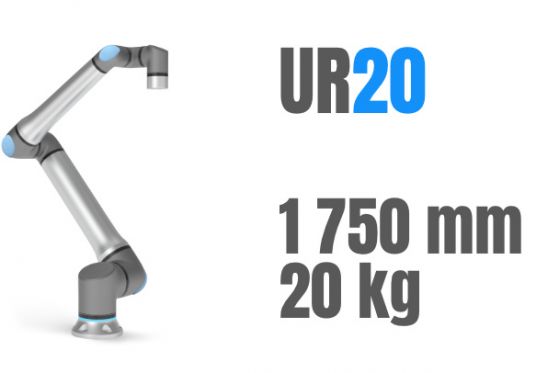 Nový kobot UR20 se zatížením až 20kg